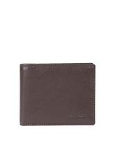 PRIMROSE Classic Leather Bi-fold Wallet for Men, Brown, Slim Design